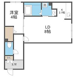 ＬＡ　Ｃｏｎｆｏｒｔｏ厚別 4階/-