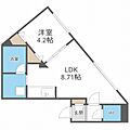 レジデンスキクスイ3階6.4万円