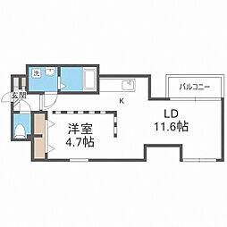 札幌中央レジデンス 11階/-