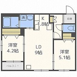 パレ　ドゥ　ロワ 1階