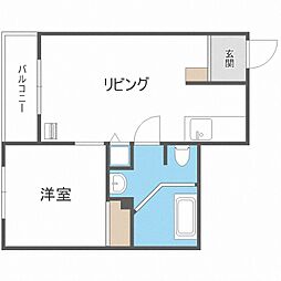 フレンズ本通南 2階/-