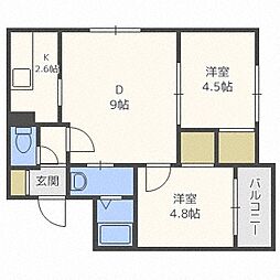 Ｌａ　Ｖｉｔａ澄川 3階