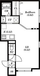 JR千歳線 恵庭駅 徒歩15分 2階/-