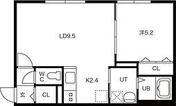 JR千歳線 上野幌駅 5.6km