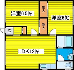 札幌市営東豊線 栄町駅 徒歩6分 2階/-
