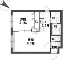 グランメール24−D 4階/-