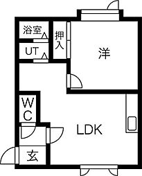 JR函館本線 厚別駅 徒歩5分 3階/-