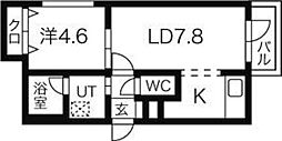 札幌市営南北線 麻生駅 徒歩6分 3階/-