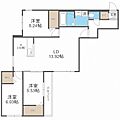 S-RESIDENCE琴似4条2階14.4万円
