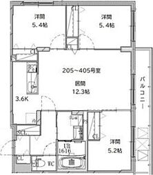 セントポーリアシュシュ 4階/-