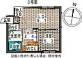 エルキューブ学園前4階5.7万円