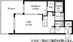 Laviebelle 1LDKの間取図画像