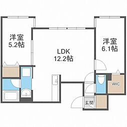 ラ・シュエット菊水 4階/-