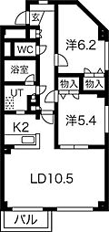 札幌市営南北線 平岸駅 徒歩7分 4階/-