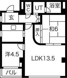 札幌市営東西線 琴似駅 徒歩10分 3階/-