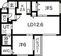 WestVilletta3階7.3万円