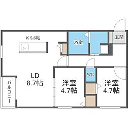 RITZ GRANDE 菊水上町 3階/-