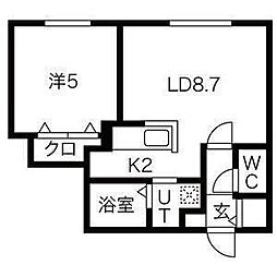 コローレ発寒南 1階