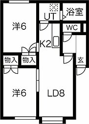 札幌市営東西線 宮の沢駅 徒歩14分 2階/-