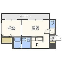 リバーサイド札幌西 3階