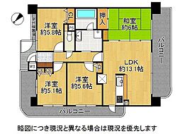 間取図画像 4LDK