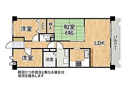 アインツ高砂 3LDKの間取図画像