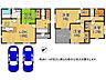 間取り：ゆとりある4LDKの間取りは、家族の成長に合わせて柔軟に対応できる理想的な空間です。全居室に収納スペースを備えており、季節物もスッキリと整理できますね！
