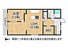 間取り：南向き角部屋で日当り良好、全居室に収納を設けた使い勝手の良い設計