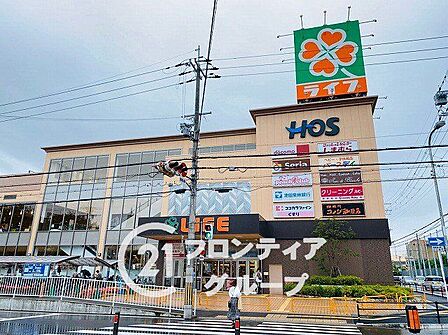 ライフ八戸ノ里店 徒歩6分。 470m
