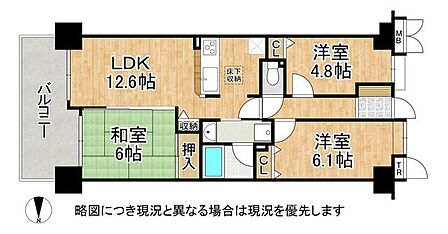 3LDK 間取り