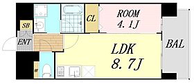 大阪府吹田市垂水町2丁目（賃貸マンション1LDK・5階・35.20㎡） その2