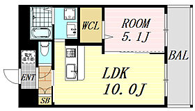 大阪府吹田市広芝町（賃貸マンション1LDK・13階・36.96㎡） その2