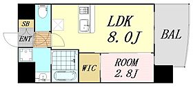 大阪府大阪市浪速区敷津西1丁目（賃貸マンション1LDK・9階・29.67㎡） その2