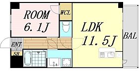 大阪府大阪市東淀川区東中島1丁目（賃貸マンション1LDK・14階・41.34㎡） その2