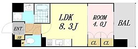 大阪府大阪市北区同心2丁目（賃貸マンション1LDK・2階・31.89㎡） その2