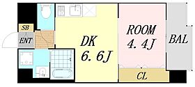 大阪府豊中市北桜塚2丁目（賃貸マンション1DK・6階・28.80㎡） その2