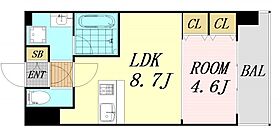 大阪府大阪市淀川区木川東1丁目（賃貸マンション1LDK・6階・31.94㎡） その2