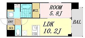 大阪府大阪市淀川区木川東4丁目（賃貸マンション1LDK・2階・40.68㎡） その2