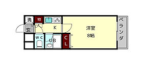 EXCELENTE FABRICA(エクセレンテファブリカ) 511 ｜ 奈良県生駒市東新町（賃貸マンション1K・5階・25.60㎡） その2