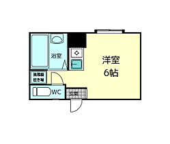 リバーサイドシングル  ｜ 奈良県生駒市東菜畑2丁目（賃貸アパート1R・1階・18.00㎡） その2