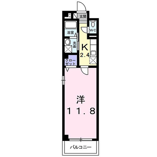 サンリット　レジデンス 103｜大阪府四條畷市岡山1丁目(賃貸マンション1K・1階・33.05㎡)の写真 その2