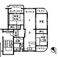 近鉄東生駒ガーデンハイツC3階7.5万円