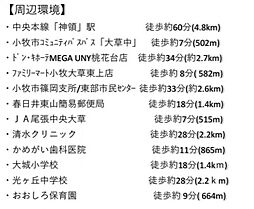 周辺施設の画像