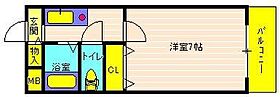 サンシャII 406 ｜ 兵庫県神戸市西区南別府1丁目1-5（賃貸マンション1K・4階・21.60㎡） その2