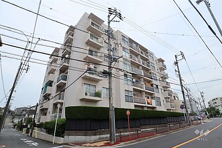 松栄レックスマンションの外観(南西側から)