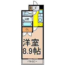 愛知県名古屋市名東区藤森２丁目（賃貸マンション1K・5階・24.10㎡） その2