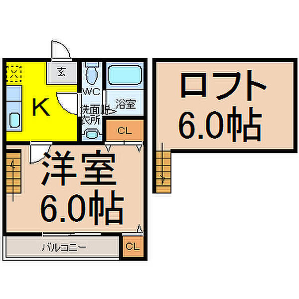 愛知県名古屋市守山区更屋敷(賃貸アパート1K・1階・21.00㎡)の写真 その2