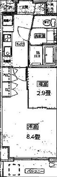 愛知県名古屋市千種区池下１丁目(賃貸マンション1LDK・4階・33.62㎡)の写真 その2