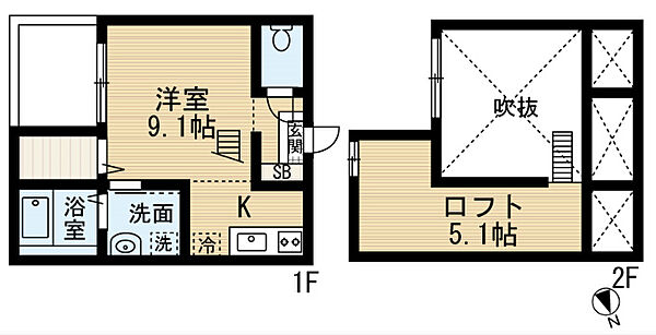 愛知県名古屋市東区大幸３丁目(賃貸アパート1SK・1階・22.65㎡)の写真 その2