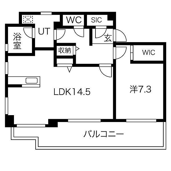 愛知県名古屋市名東区富が丘(賃貸アパート1LDK・2階・57.55㎡)の写真 その2